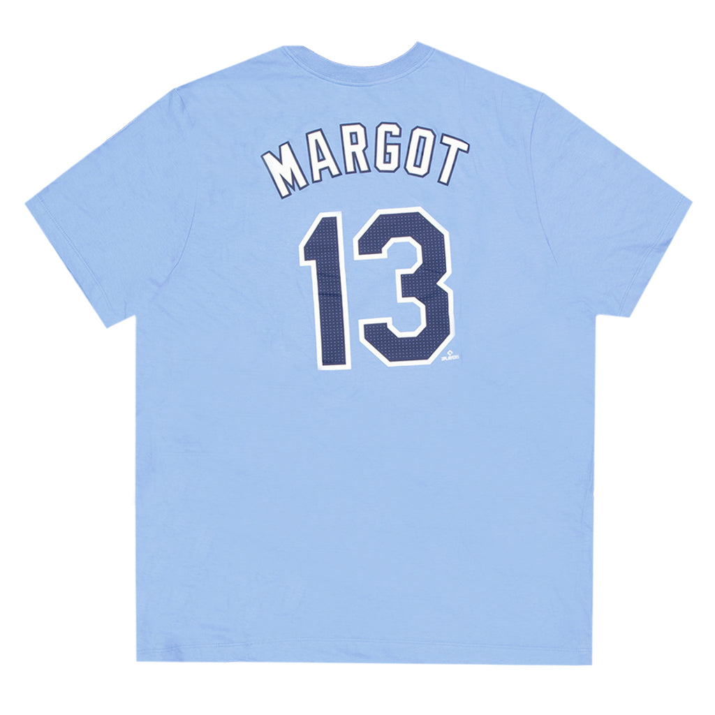 MLB - Men's Tampa Bay Rays Manuel Margot Short Sleeve T-Shirt (N199 4EY RA9 434)