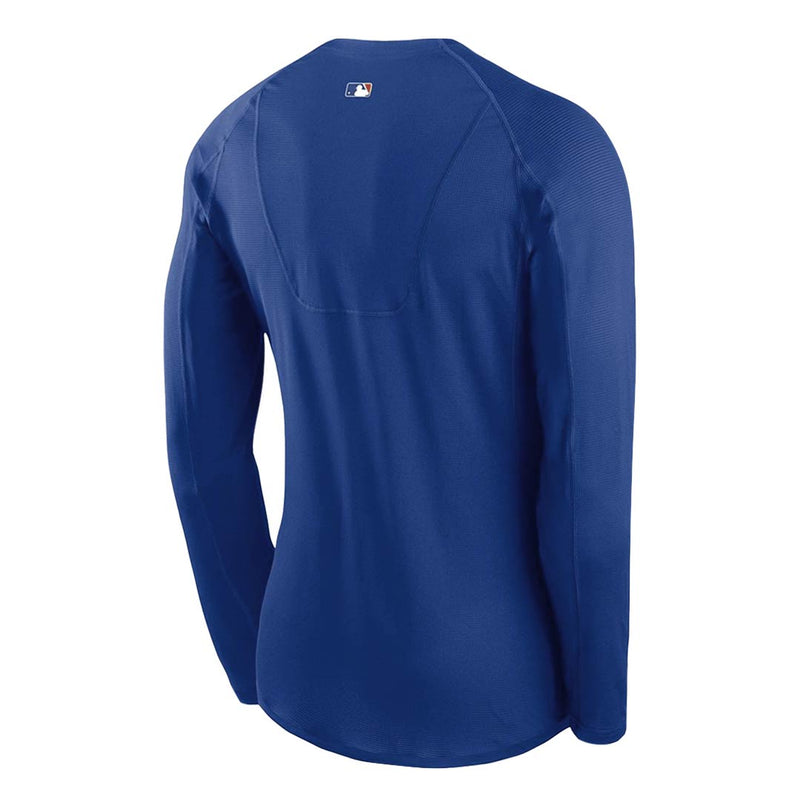 MLB - Men's Texas Rangers Long Sleeve Base Layer T-Shirt (NKXH 47X TER N7J)