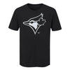 MLB - T-shirt à rayures des Blue Jays de Toronto pour homme (XVML0B7MSC1A1PB 00BLK)
