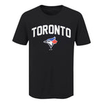 MLB - Men's Toronto Blue Jays T-Shirt (XVML0ANMSC3A1PB 00BLK)