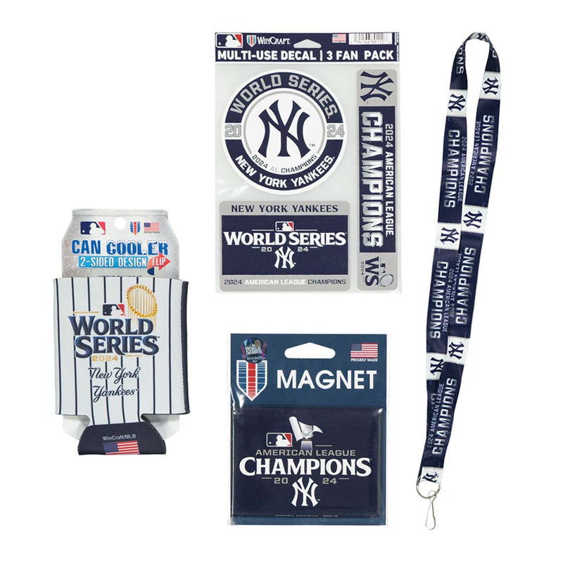 MLB - New York Yankees 2024 American League Champions Fan Set (89542317)