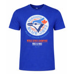 MLS - Men's Toronto Blue Jays 92 & 93 World Series Champions T-Shirt (XVML0LTMSC3A1PB 43RYL)