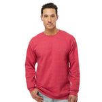 M&O - Unisex Deluxe Fleece Crewneck Sweatshirt (3340 RED)
