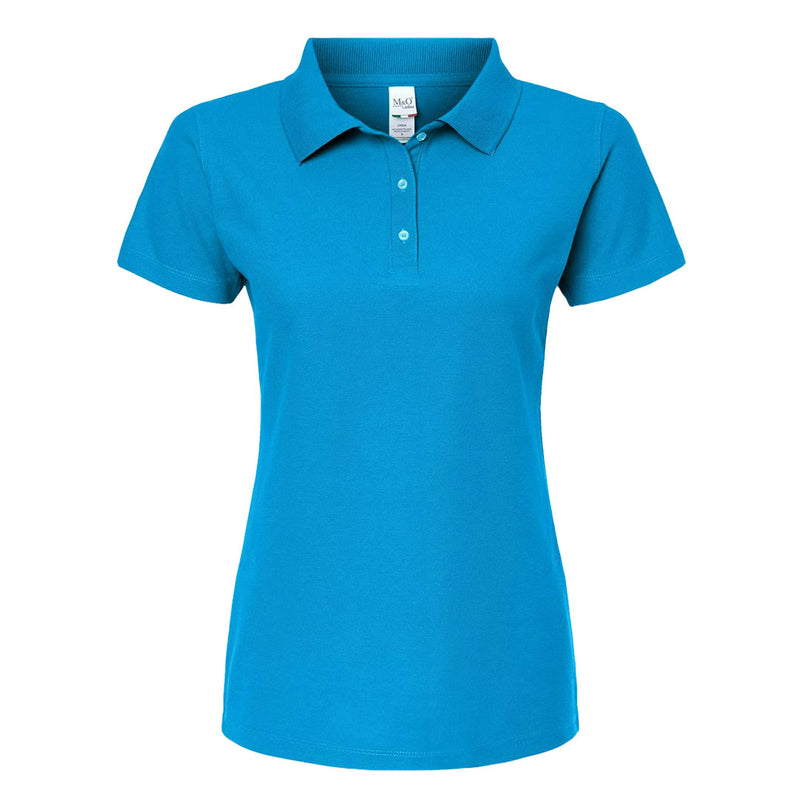 M&O - Women's Soft Touch Polo (7007 H3092)