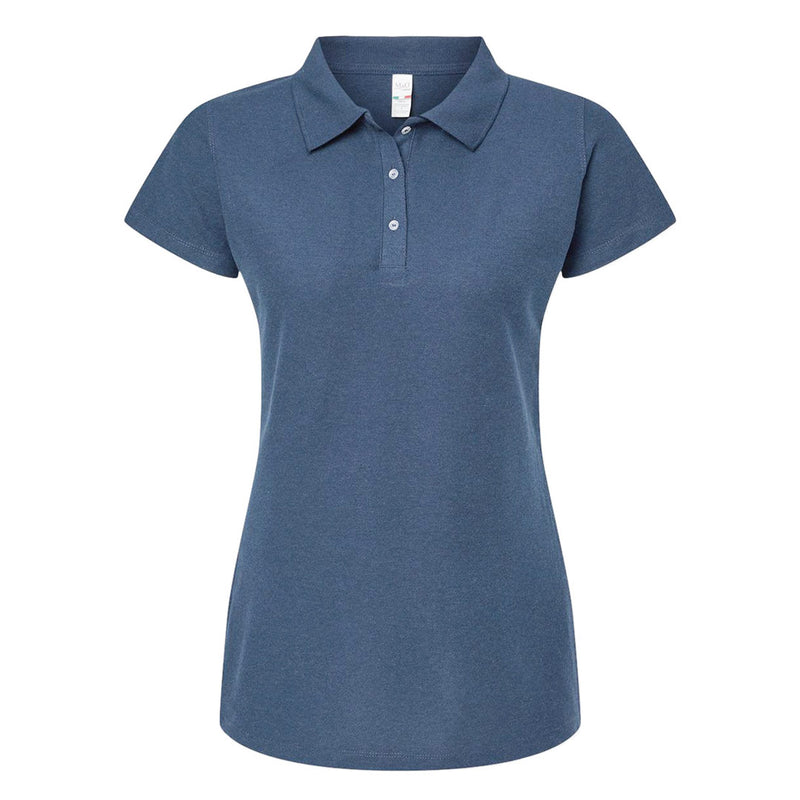 M&O - Women's Soft Touch Polo (7007 HNVY)