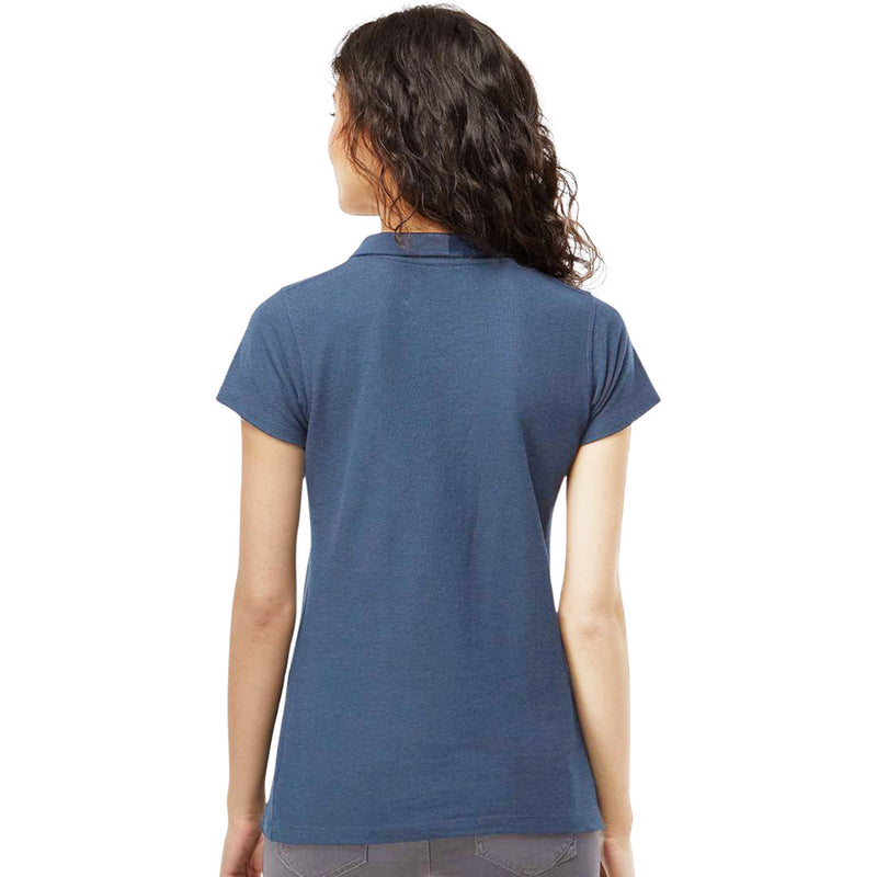 M&O - Women's Soft Touch Polo (7007 HNVY)