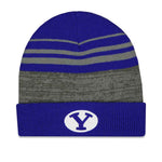 Men's Brigham Young Cougars Cuffed Knit Beanie (ICNS 06XG BYU VAT)