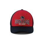 Men's Gonzaga Bulldogs Adjustable Curved Velcro Hat (STAP GNZGA ADJ 2TN)