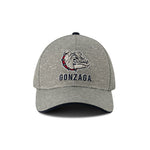 Men's Gonzaga Bulldogs Adjustable Curved Velcro Hat (TNAC GNZGA ADJ GRY)