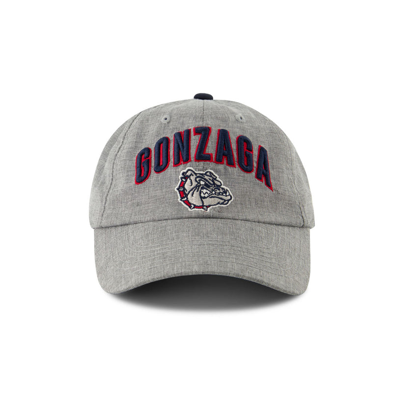 Men's Gonzaga Bulldogs Curved Adjustable Hat (OXFD GNZGA ADJ GRY)