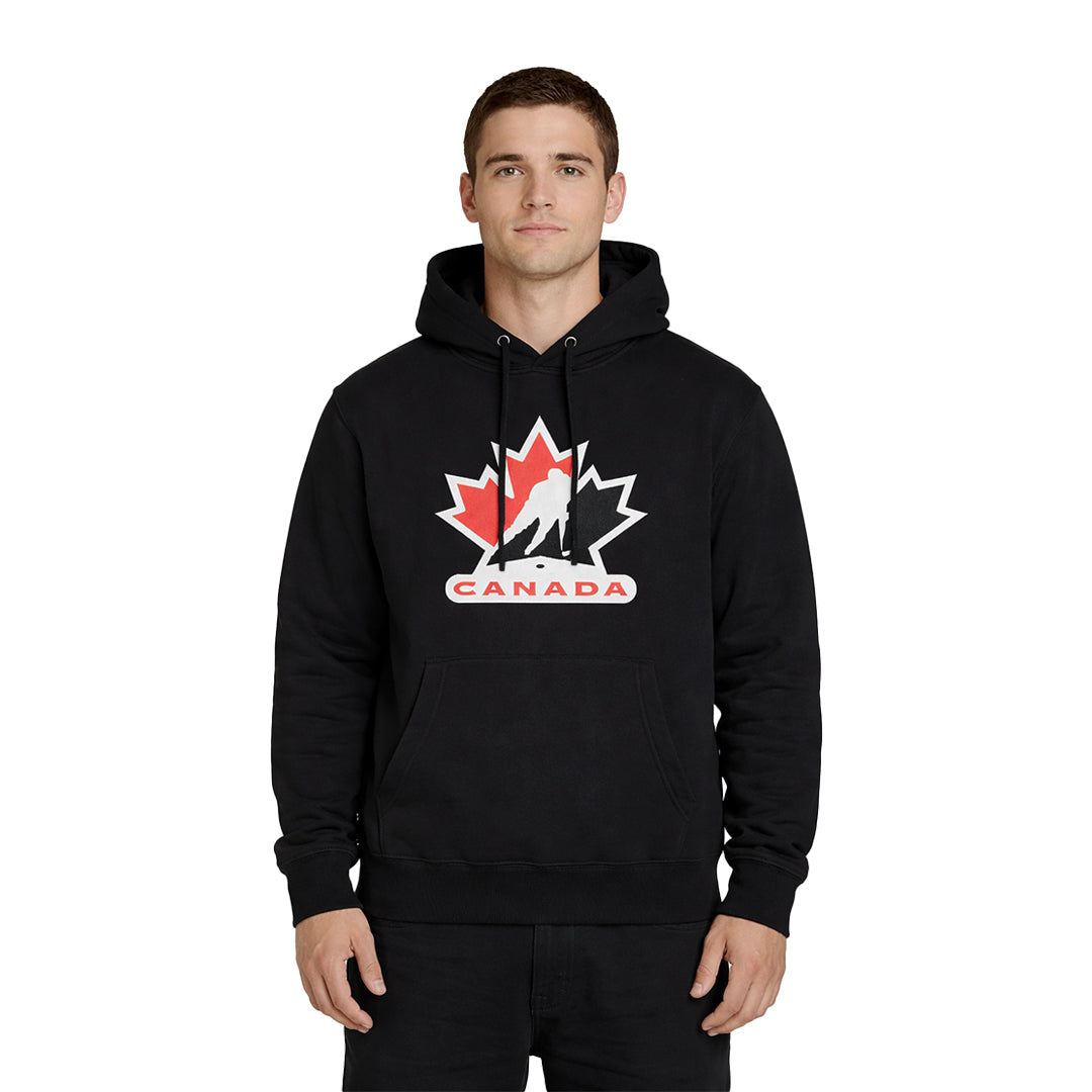 Men's Hockey Canada Logo Fleece Hoodie (TEAM-CANADA-BLK) – SVP Sports