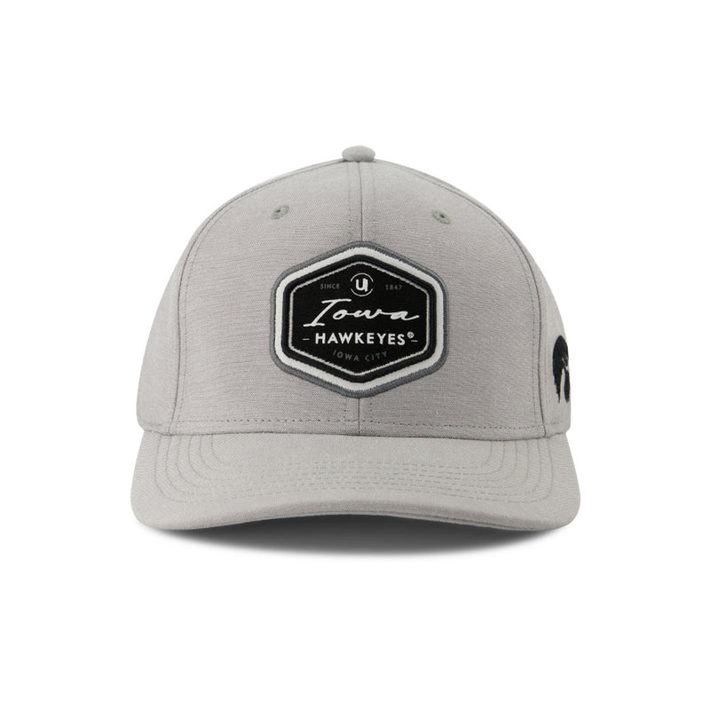 Men's Iowa Hawkeyes Adjustable Curved Velcro Hat (EVTD2 IA ADJ LGY)