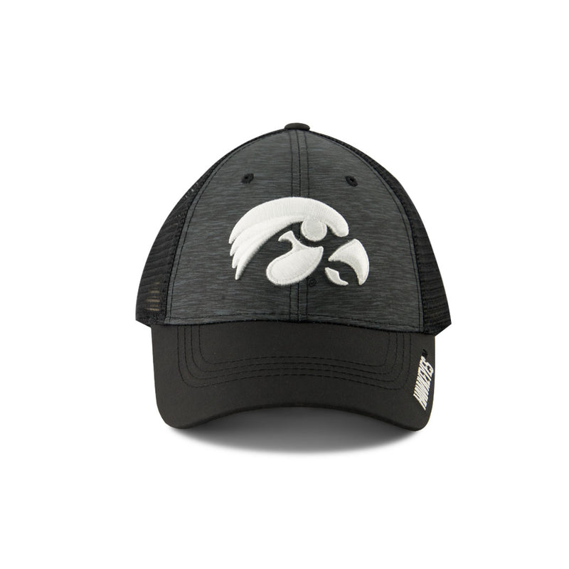 Men's Iowa Hawkeyes Curved Snapback Hat (CHS10 IA ADJ 2TN)