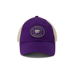 Men's Kansas State Wildcats Curved Snapback Hat (DDC14 KSST ADJ 2TN)