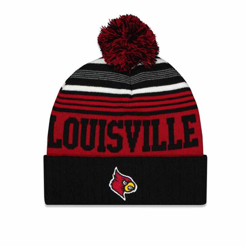 Men's Louisville Cardinals Cuffed Knit Beanie (CHK19 LOUVL CKT MLT)