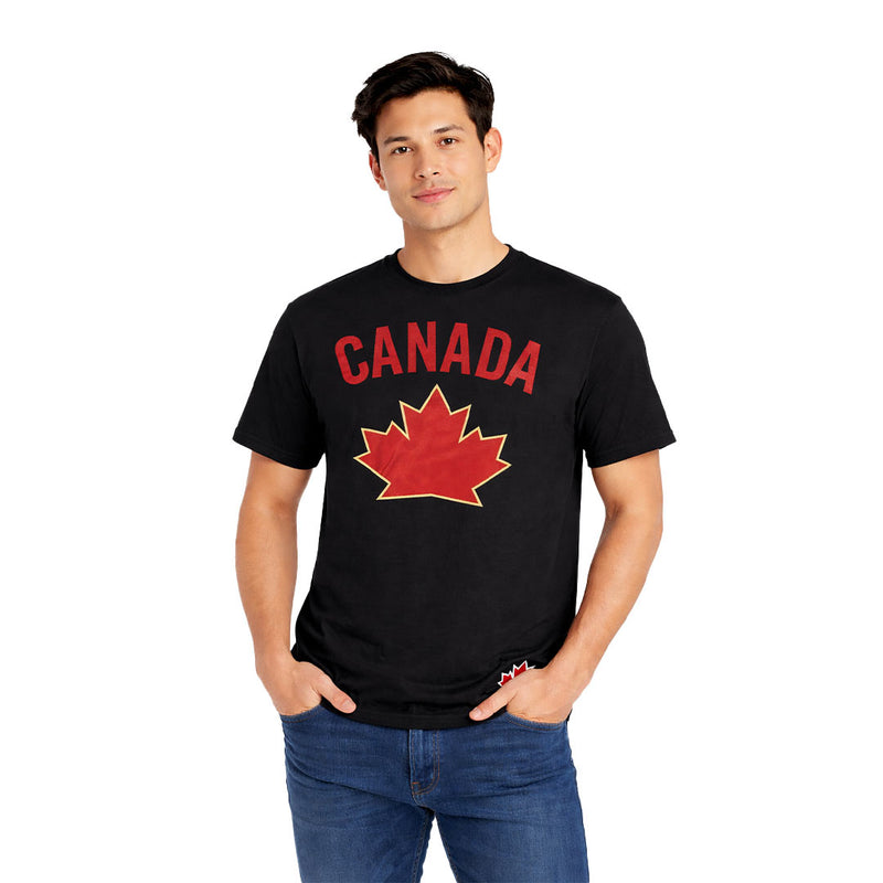 Men's Proud Hockey Canada T-Shirt (HOCA04CMSC3A1PB 00BLK)