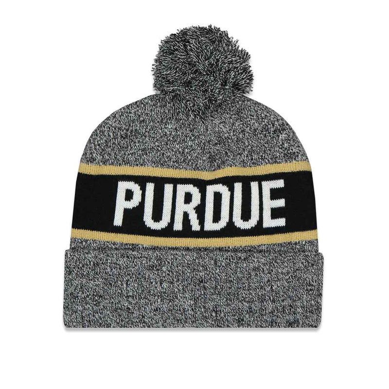 Men's Purdue Boilermakers Cuffed Knit Beanie (CLD1 PURDU CKT BLK)