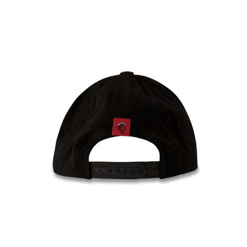 Men's Rutgers Scarlet Curved Snapback Hat (SRIK EW67 RTN NNV)