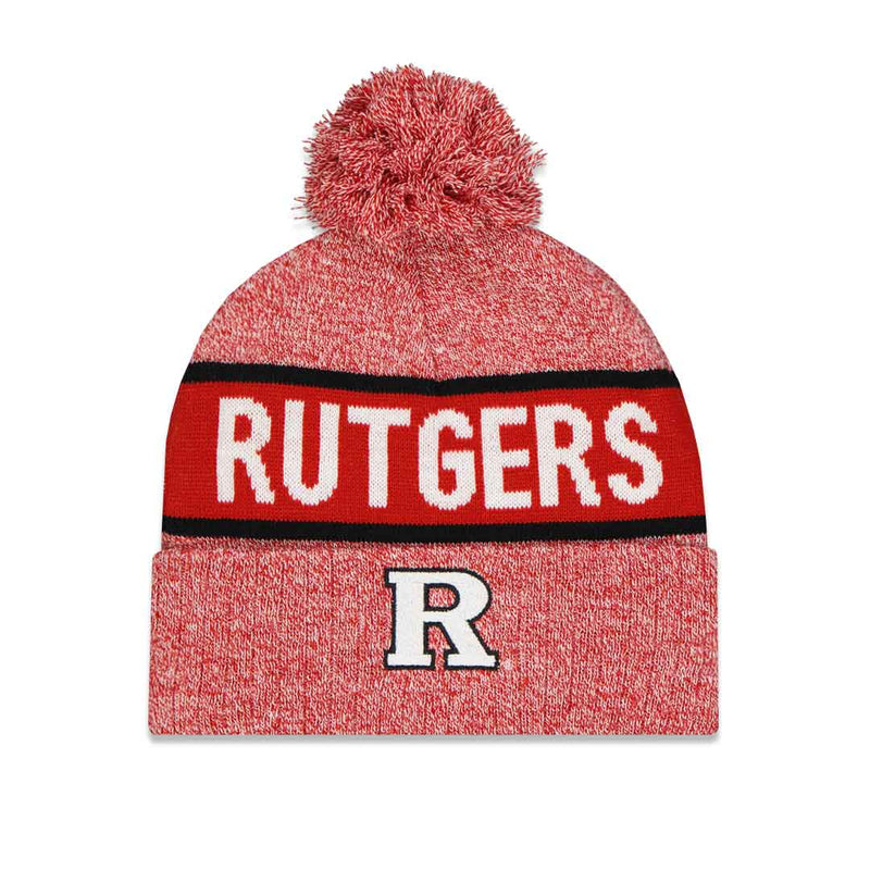 Men's Rutgers Scarlet Knights Cuffed Knit Beanie (CLD1 RTGR CKT TMC)