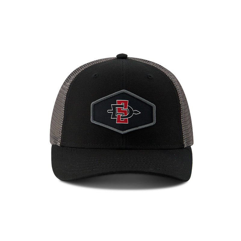 Men's San Diego State Aztecs Adjustable Curved Snapback Hat (FD2B SDGST ADJ 2TN)