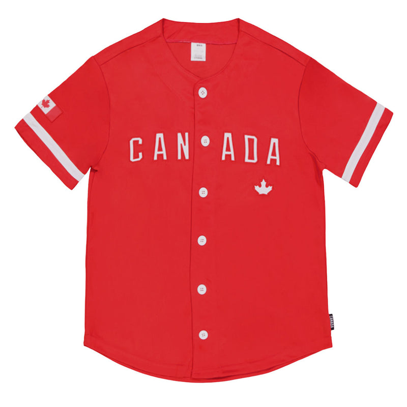 Men's Team Canada Baseball Jersey (XTXT0Y1MABWA2WC 62RED)