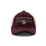 Men's Texas A&M Aggies Curved Snapback Hat (VRST5 TXAM ADJ 2TN)