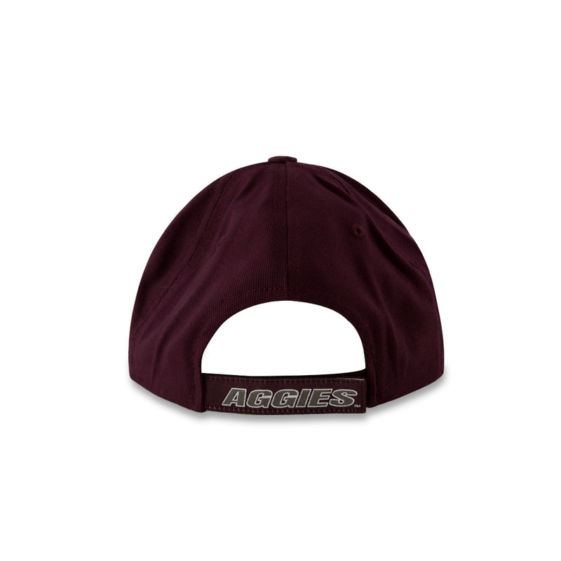 Men's Texas A&M Aggies Curved Velcro Hat (CHL9 TXAM ADJ TMC)