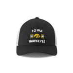Men's Iowa Hawkeyes Curved Snapback Hat (SDC7 IA ADJ 2TN)