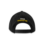 Men's Iowa Hawkeyes Flat Snapback Hat (SLDR2 IA ADJ BLK)