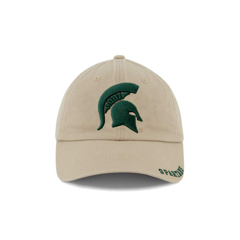 Men's Michigan State Spartans Adjustable Curved Velcro Cap (DGTY MSSRI ADJ LGY)