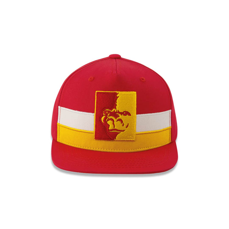 Men's Pittsburg State Gorillas Adjustable Flat Snapback Hat (SLDR2 PTBST ADJ TMC)