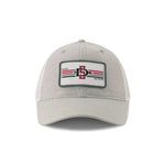 Men's San Diego State Aztecs Adjustable Curved Snapback Hat (SQNC SDGST ADJ 2TN)