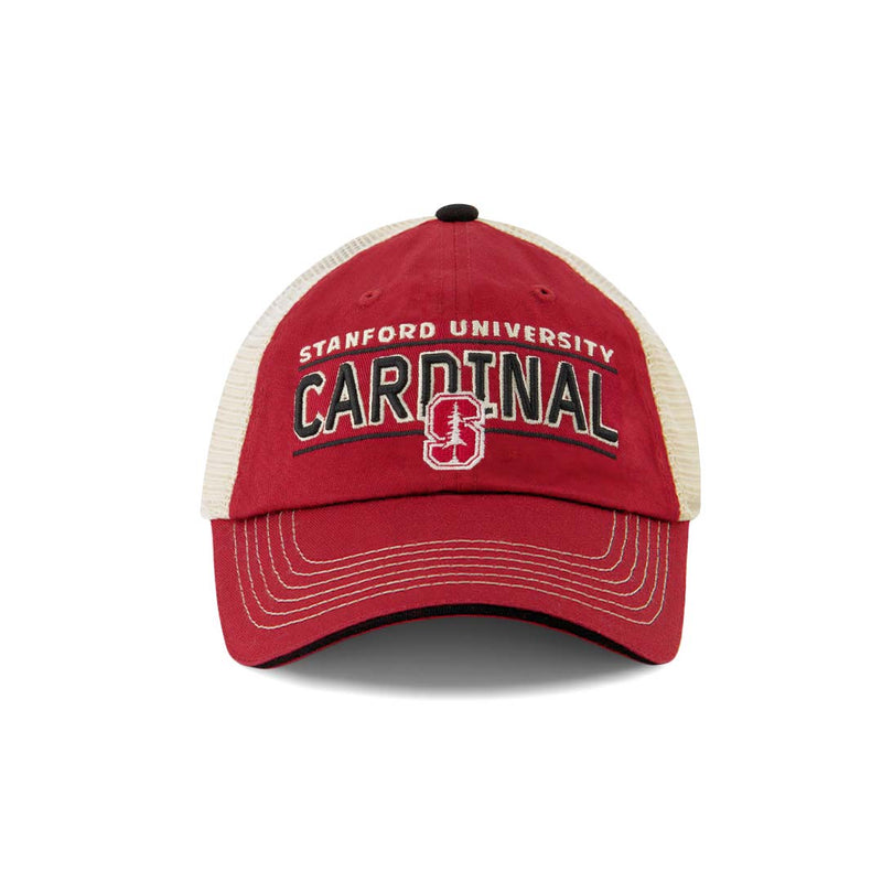 Men's Stanford Cardinal Curved Snapback Hat (VRST5 STNFD ADJ 2TN)
