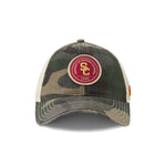 Men's USC Trojans Curved Snapback Hat (ADVTR SCA ADJ 2TN)