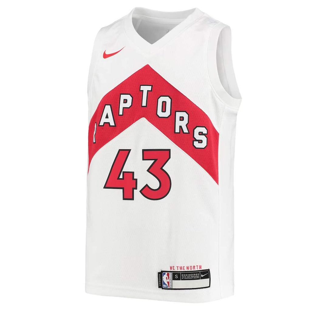 Toronto Kids Pascal Siakam 2022-23 Toronto Raptors Red 43 Earned