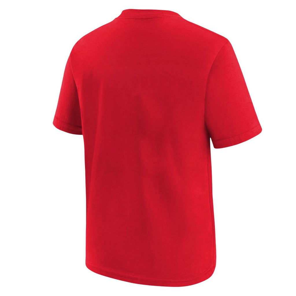 NBA - Kids' Toronto Raptors Short Sleeve T-Shirt (HY2B3NBAS RAP)