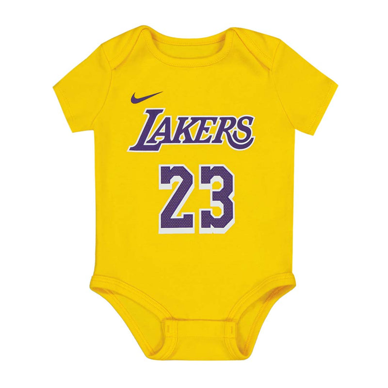 NBA - Kids' (Infant) Los Angeles Lakers LeBron James Creeper (HZ2N1NBDV LAK)