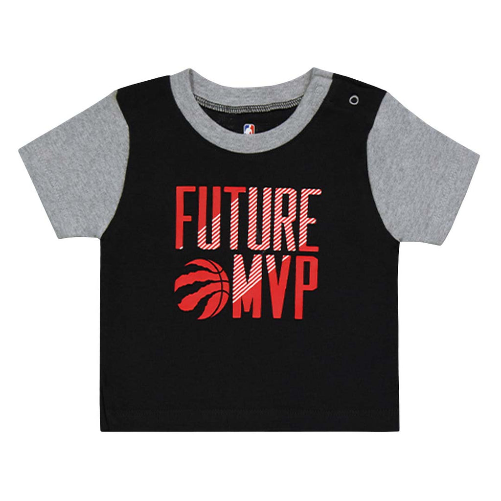 NBA - Ensemble t-shirt et short Creeper des Raptors de Toronto pour enfants (bébés) (HK2I1BCAP RAP) 