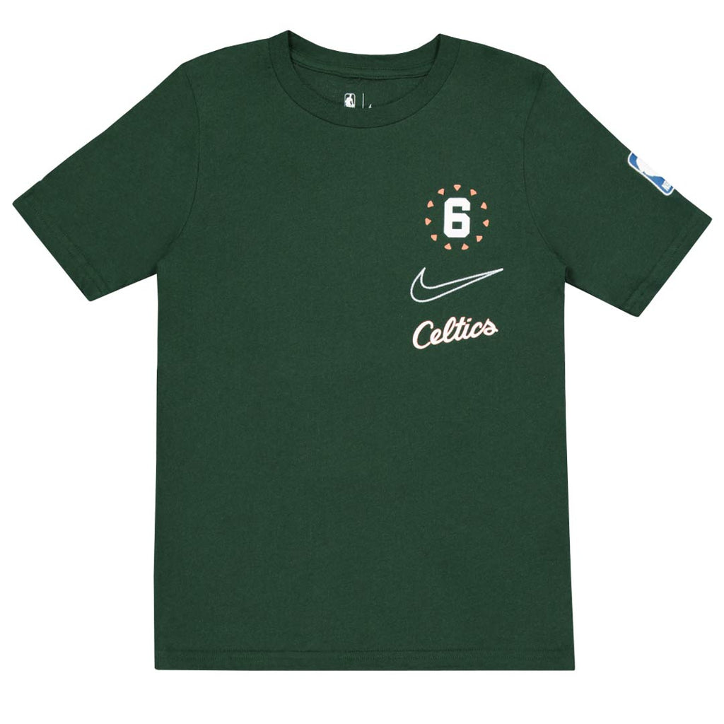 NBA - Kids' (Junior) Boston Celtics Courtside Max 90 Short Sleeve T-Shirt (HZ2B7HDC6 CEL)