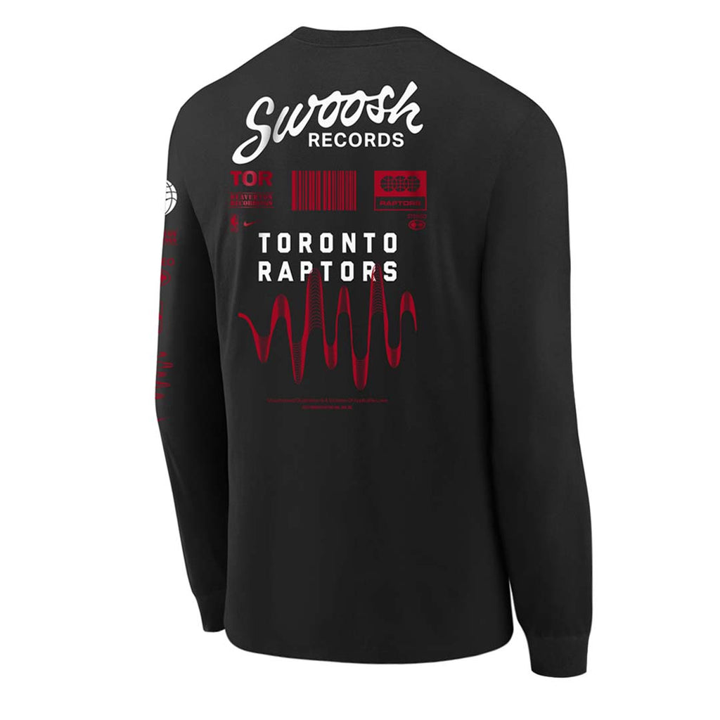 NBA - Kids' (Junior) Toronto Raptors Fade Long Sleeve T-Shirt (HZ2B7FGTN RAP)