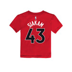 NBA - Kids' (Toddler) Toronto Raptors Pascal Siakam T-Shirt (HZ2T1BCMW RAPPS)