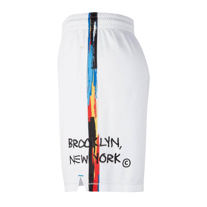 NBA - Kids' (Junior) Brooklyn Nets City Edition Swingman Shorts (HZ2B7BC9H NYN)