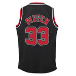 NBA - Maillot alternatif Swingman NBA Chicago Bulls Scottie Pippen pour enfants (jeunes) (HN2B7BLT0 BULSP) 