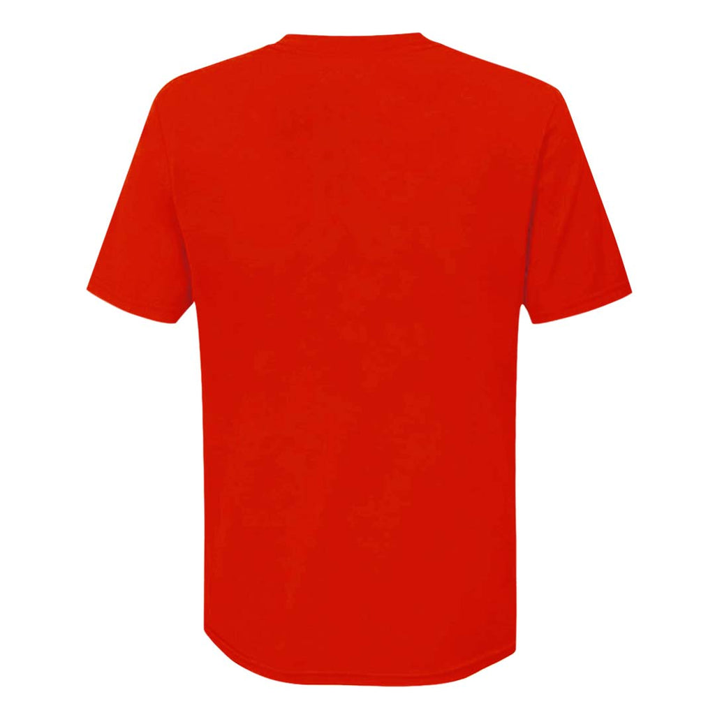 NBA - T-shirt à manches courtes pour homme Toronto Raptors Center (NAXA09MMSC3A1PB 62RED)