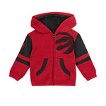 NBA - Sweat à capuche en polaire à fermeture éclair complète des Raptors de Toronto pour enfants (tout-petits) (HK2T1BCBW RAP)