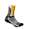 NFL - Kids' Chase Claypool Pittsburgh Steelers Bare Feet Crew Socks (K-STEELERS-SOCKS)