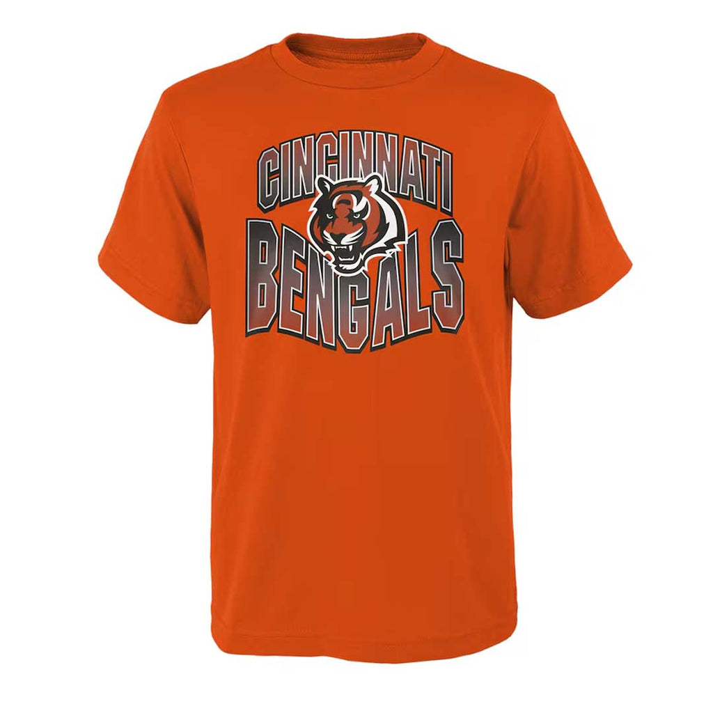 NFL - T-shirt combiné 3 en 1 Game Day des Bengals de Cincinnati pour enfants (HK1B3FE2U BNG) 