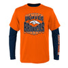 NFL - T-shirt combiné 3-en-1 Game Day des Denver Broncos pour enfants (HK1B3FE2U BRC) 