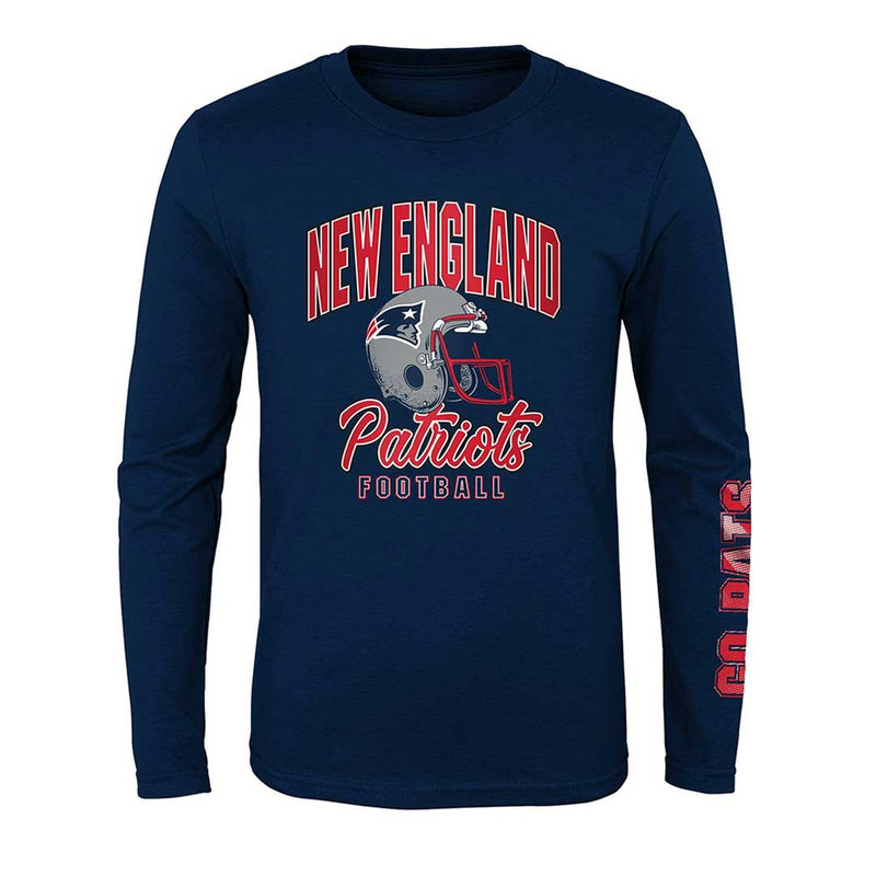 NFL - T-shirt combiné 3 en 1 Game Day des New England Patriots pour enfants (HK1B3FE2U PAT) 