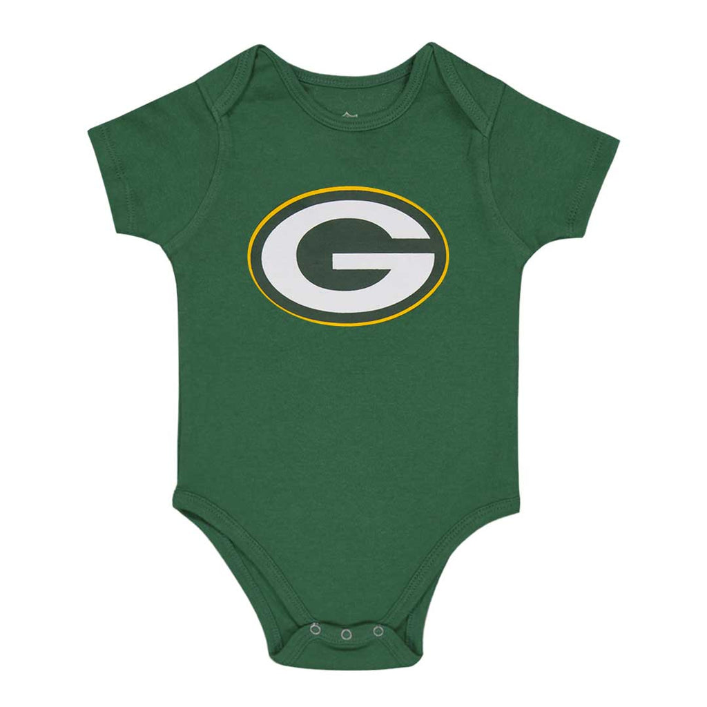 NFL - Kids' (Infant) Green Bay Packers Born To Be 3 Pack Creeper Set (HK1N1FGA7 PCK)